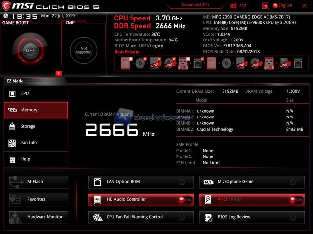 msi z390 gaming edge ac bios oc 12